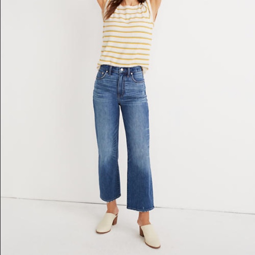 Madewell slim wise-leg jeans
